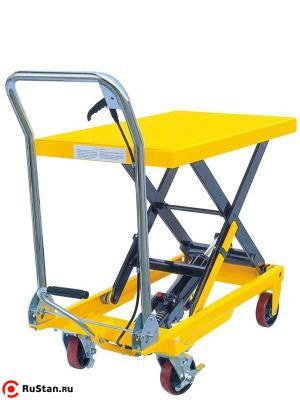 Стол подъемный передвижной 300 кг 350-1150 мм 
TOR PTX300 с наклонной платформой фото №1