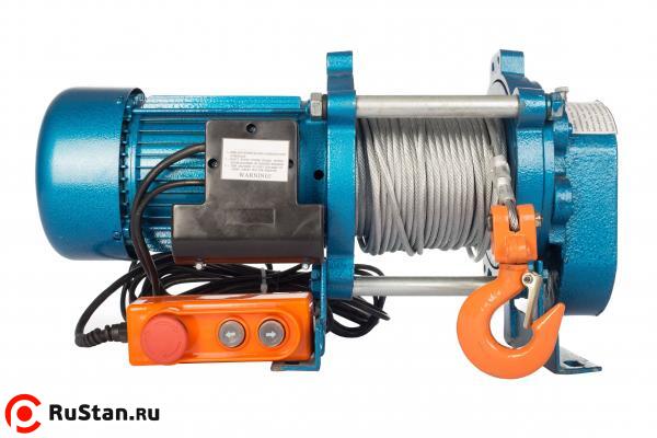 Лебедка TOR ЛЭК-1000 E21 (KCD) 1000 кг 380 В с канатом 
100 м (T) фото №1