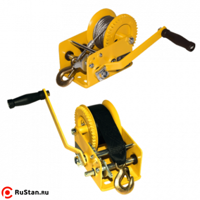 Лебедка ручная барабанная LRBL 900 фото №1