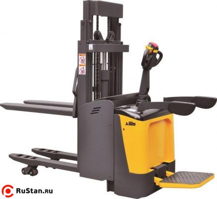 Тележка электрическая 2000 кг 2500 мм XILIN CBD20SR 
двухуровневая с платформой фото №1
