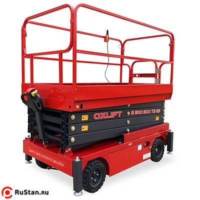 Самоходный Ножничный Подъемник QZ-030-039 OXLIFT 300 кг 3.9 м фото №1 Самоходный Ножничный Подъемник QZ-030-039 OXLIFT 300 кг 3.9 м фото №1