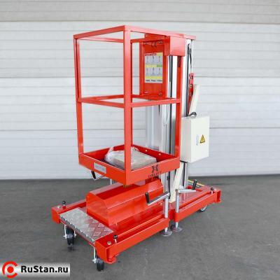 Телескопический Одномачтовый Подъемник ZX-1-060 OXLIFT 6 м 125 кг фото №3 Телескопический Одномачтовый Подъемник ZX-1-060 OXLIFT 6 м 125 кг фото №3