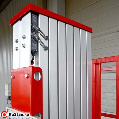 Телескопический Одномачтовый Подъемник ZX-1-080 OXLIFT 8000 мм 125 кг фото №6 Телескопический Одномачтовый Подъемник ZX-1-080 OXLIFT 8000 мм 125 кг фото №6