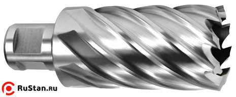 HSS Корончатое сверло one-touch 39х30 фото №1 HSS Корончатое сверло one-touch 39х30 фото №1