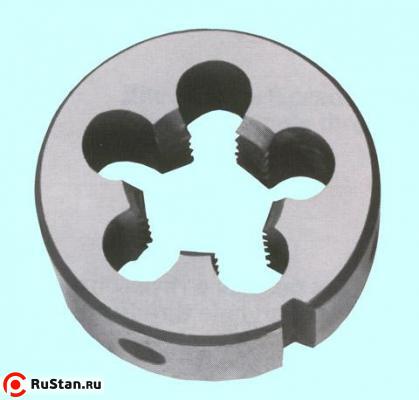 Плашка М 5,0 (0,8) dнар.20мм Р6М5 6g "CNIC" фото №1 Плашка М 5,0 (0,8) dнар.20мм Р6М5 6g "CNIC" фото №1