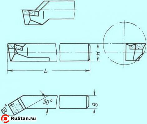Резец Расточной 16х16х120 ВК8 для скв. отв. фото №1 Резец Расточной 16х16х120 ВК8 для скв. отв. фото №1