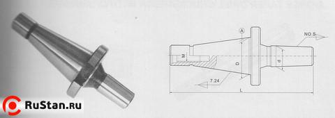 Оправка 7:24 -40 / В18 на внутренний конус сверлильного патрона (на расточ. и фрезер. станки), хв-к ГОСТ 25827 исп.1 фото №1 Оправка 7:24 -40 / В18 на внутренний конус сверлильного патрона (на расточ. и фрезер. станки), хв-к ГОСТ 25827 исп.1 фото №1