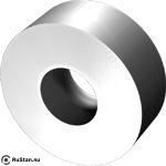 Пластина RNUA  - 150400  Р20 (МС2210) круглая dвн=6мм (12113) гладкая фото №1