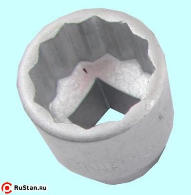 Головка торцевая сменная дюймовая     5/16" (12,5мм-1/2") сталь 45 "CNIC" фото №1