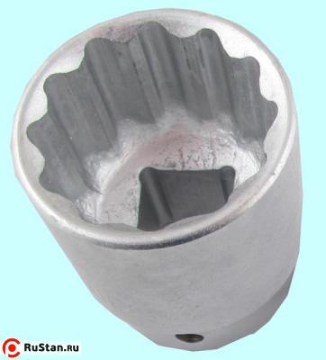 Головка торцевая сменная дюймовая 2" (20мм-3/4") сталь 45 "CNIC" фото №1