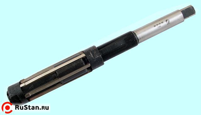 Развертка d10,75-11,75 ручная (регулируемая) Р6М5 ц/х "CNIC" фото №1