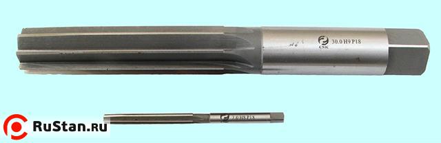 Развертка d22,0 Н9 ручная цилиндр. Р18 "CNIC" фото №1