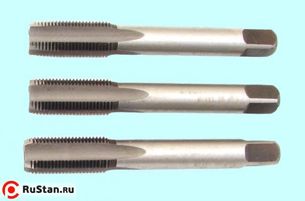 Метчик М24,0 х 1,5 ручной, к-т из 3-х шт. "CNIC" фото №1