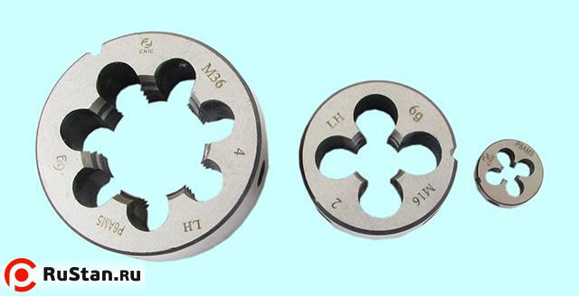 Плашка М  4,0 (0,7) dнар.20мм левая Р6АМ5 "CNIC" фото №1
