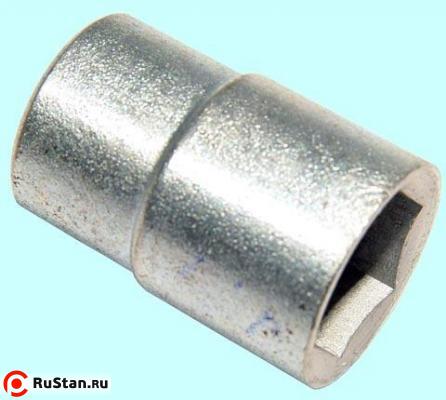 Головка торцевая сменная 13 мм (12,5мм-1/2") сталь 45 "CNIC" фото №1