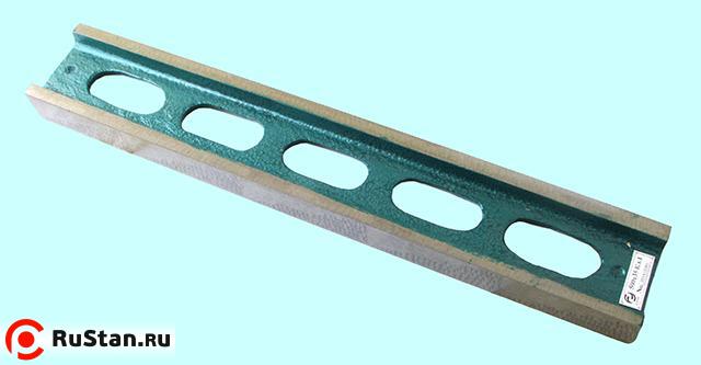 Линейка Поверочная тип ШД-2500мм кл.точн.1 с широкой раб. пов-тью двутаврового сечения чугунная, шаброванная "CNIC" фото №1