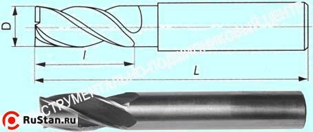 Фреза Концевая d12,0х 26х 83 ц/х Р6М5К5  Z=5 фото №1
