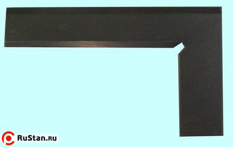 Угольник УЛП  60х40 поверочный лекальный плоский кл.т.1 (ЧИЗ) фото №1