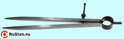 Циркуль разметочный с винтом 400мм для прямой разметки "CNIC" (3636) фото №1