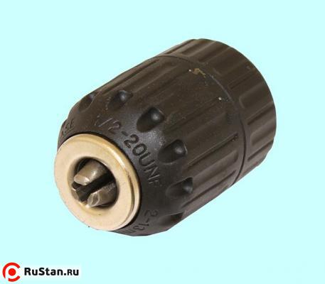 Патрон сверлильный Самозажимной бесключевой ПССР-13 (2,0-13мм,1/2"-20UNF) резьбовой фото №1 Патрон сверлильный Самозажимной бесключевой ПССР-13 (2,0-13мм,1/2"-20UNF) резьбовой фото №1