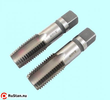 Метчик   1/2" UNC 60° Р6АМ5 дюймовый, м/р., комплект из 2-х шт. (13 ниток/дюйм) DIN351 "CNIC" фото №1