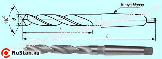 Сверло d 38,0  к/х Р9К5 фото №1