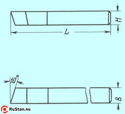 Резец Проходной прямой 32х20х160 Т14К8 фото №1 Резец Проходной прямой 32х20х160 Т14К8 фото №1