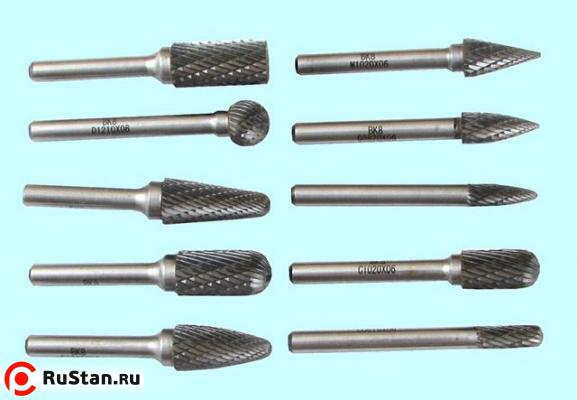 Набор борфрез тв. сплав. из 10шт. D(6-12)х(6-25)х6мм Х-образная насечка (CSS10-1010D) "CNIC" фото №1 Набор борфрез тв. сплав. из 10шт. D(6-12)х(6-25)х6мм Х-образная насечка (CSS10-1010D) "CNIC" фото №1