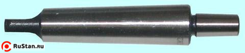 Оправка КМ3 / В18 с лапкой на внутренний конус сверлил. патрона (на сверл.станки) (6039-0013) (Саранск) фото №1