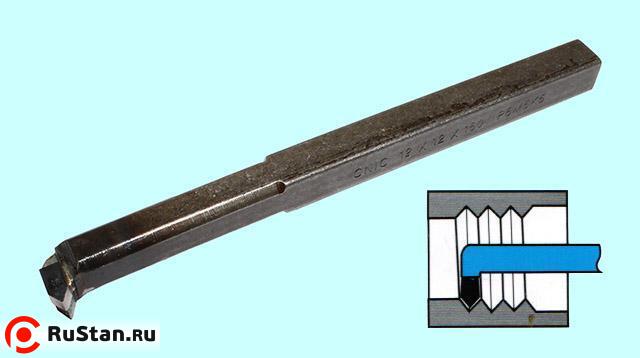 Резец Резьбовой  12х12х160 Р6М5К5 для внутренней резьбы DIN 283-60 "CNIC" фото №1