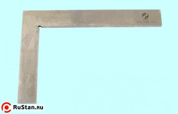 Угольник УП     60х40 слесарный плоский кл.т.1 "GRIFF"  фото №1