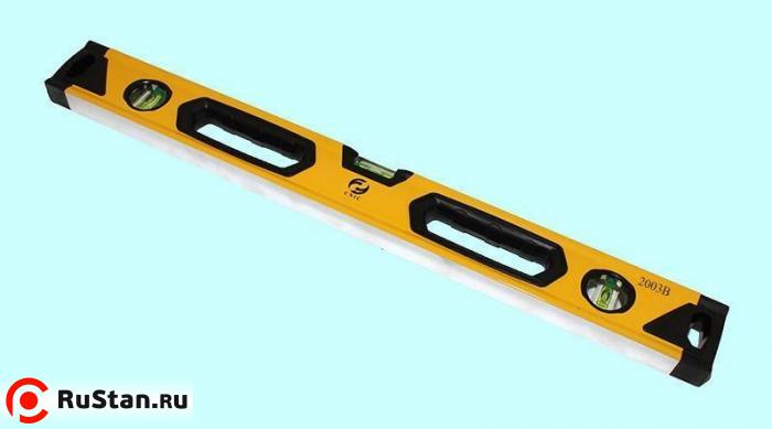 Уровень Строительный алюминиевый 1000 мм х 65 мм 3 ампулы с ручками PROFI (2003В) "CNIC" фото №1 Уровень Строительный алюминиевый 1000 мм х 65 мм 3 ампулы с ручками PROFI (2003В) "CNIC" фото №1
