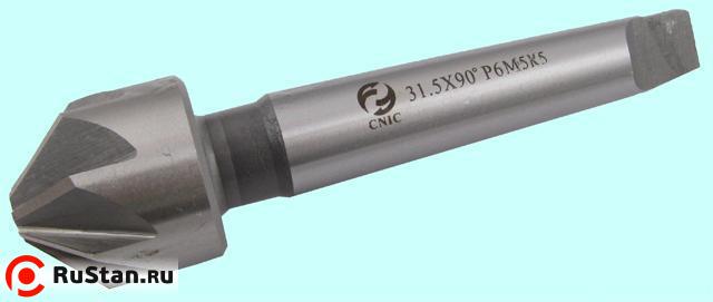 Зенковка d20,0х 24х116 конус  90° Р6М5К5 к/х Z=6 КМ2 DIN335B "CNIC" фото №1
