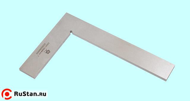 Угольник УП     50х40 слесарный плоский кл.т.0 DIN 875 "TLX" (ZT07-B208) нерж. сталь фото №1