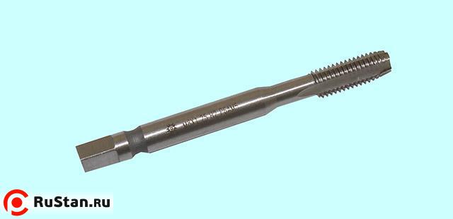 Метчик М 8,0 (1,25)х22х90 м/р.Р6М5К5 H2 удлиненный, усиленный хв-к d8.0мм DIN371 "TLX" фото №1