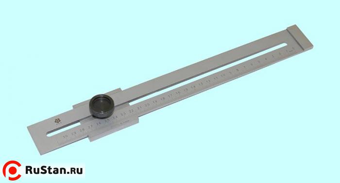 Линейка Металлическая 300 мм с регулируемым упором "TLX" (SG02-1032) фото №1 Линейка Металлическая 300 мм с регулируемым упором "TLX" (SG02-1032) фото №1