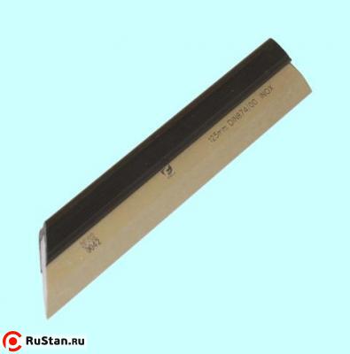 Линейка Лекальная тип ЛД-  80*50° кл.точн.00 с двухсторонним скосом ножевидной формы DIN874-1 "CNIC" фото №1