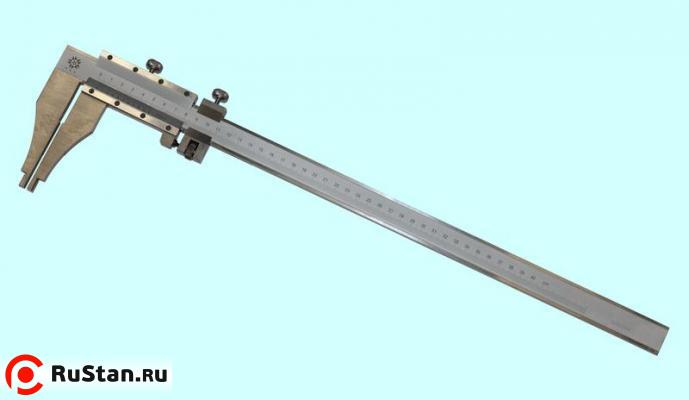 Штангенциркуль 0 - 400 ШЦ-III (0,02) с устройством точной установки рамки H-100мм "TLX" (HV190S-202) нерж. сталь фото №1