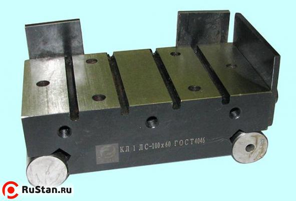 Линейка Синусная тип ЛС 200х120мм  кл.точн.1 ГОСТ 4046-80 "CNIC" (сломана упак.) фото №1