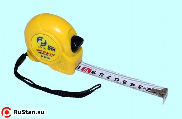 Рулетка   5 метров х 19мм с фиксатором "CNIC" CR-G48 (5G48E) фото №1