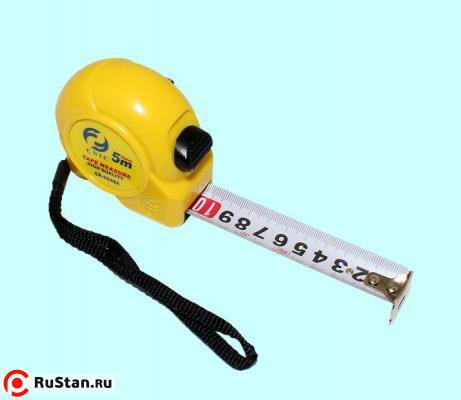 Рулетка   5 метров х 25мм с фиксатором "CNIC" CR-G48 (5G48X) фото №1