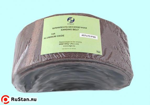Шлифлента Бесконечная для электрошлифмашин 457х75 14А  Р 36 "CNIC" (SA48001H) (в упаковке 10шт.) фото №1