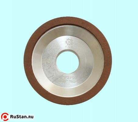 Круг алмазный 12А2-45град.(чашечный конический)  75х6х3х21х20 SSD-2(АС4) 160/125, 100% В2-01 17,2 карат "TLX" фото №1