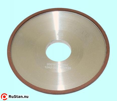Круг алмазный 12А2-20град.(тарельчатый) 200х 6х2х51  SSD-2(АС4) 160/125 100% В2-01 32,0кар. "TLX" фото №1
