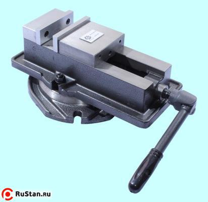 Тиски Станочные 125мм прецизионные поворотные ход 125мм / / и перпенд. 0,025/100 QМ16125 "TLX" фото №1