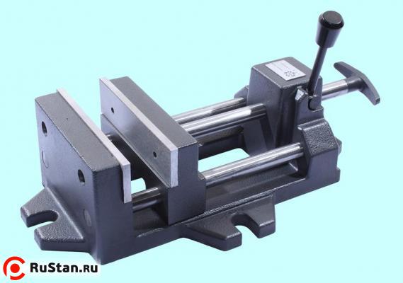 Тиски Станочные 160мм быстрозажимные, высота губок 42мм, ход губок 155мм Q19К160 "TLX" фото №1