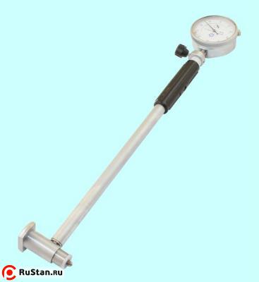 Нутромер Индикаторный  50-100мм НИ-100, глуб.изм. 200мм (0,01), 7 вставок "TLX" фото №1