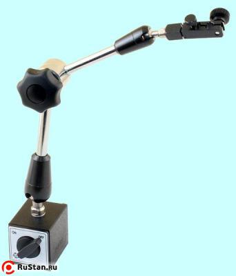 Штатив магн. с шарнирной стойкой и консолью, усилие отрыва  80кг "TLX" (тип 60830) фото №1