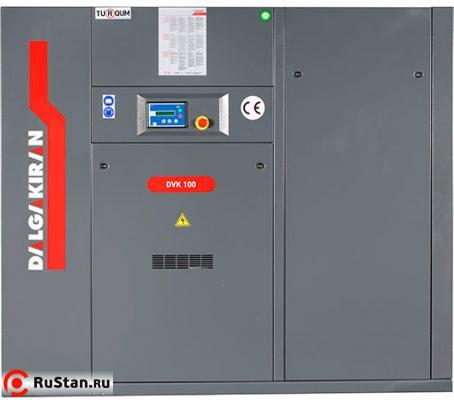 Маслонаполненный винтовой компрессор DVK 100 фото №1