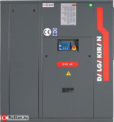 Маслонаполненный винтовой компрессор DVK 60 фото №1